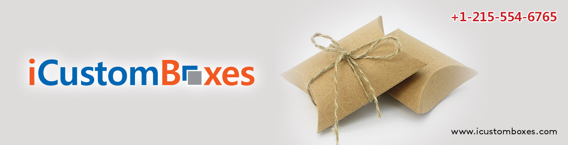 Custom Pillow Boxes at discounted prices