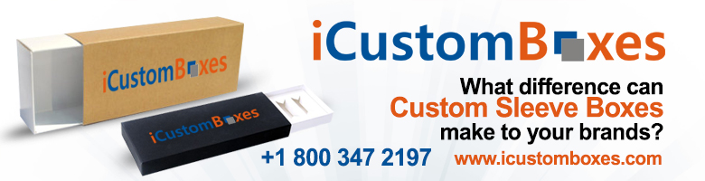Get Custom Sleeve Boxes to distinguish and improve design.