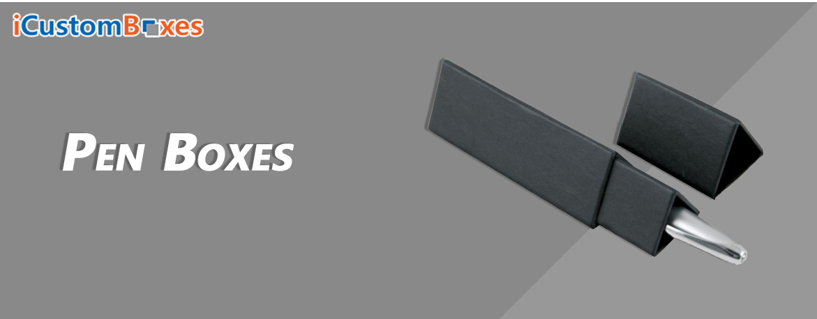 Get Top market trendy Pen Boxes Wholesale at iCustomBoxes
