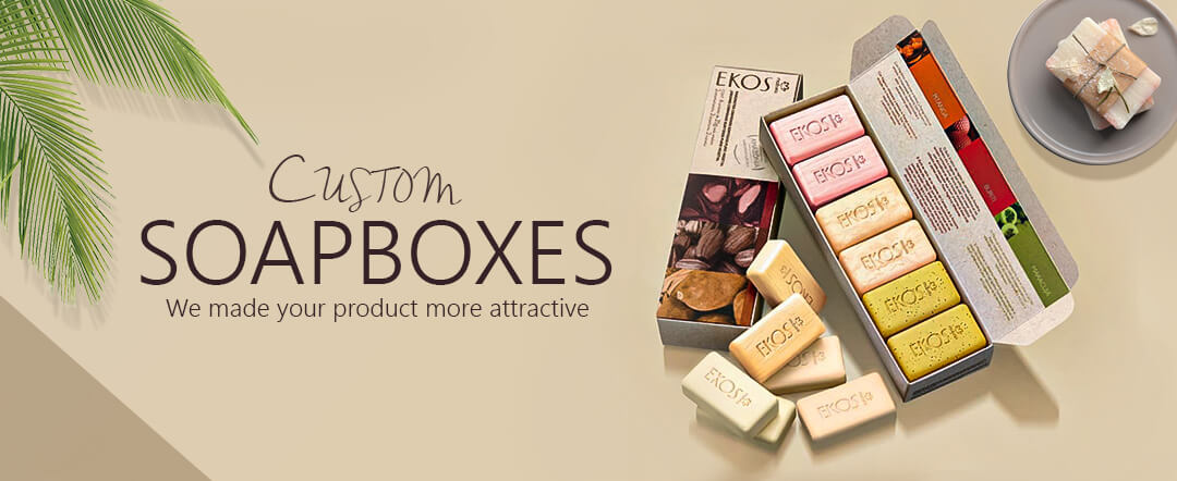 Trendy Custom Printed Cardboard Soap Boxes