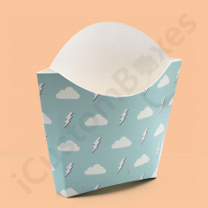Cardboard fries boxes for sale