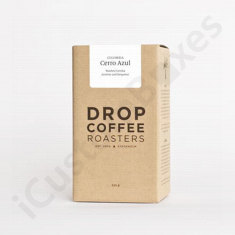 Kraft Coffee boxes wholesale by icustomboxes.com