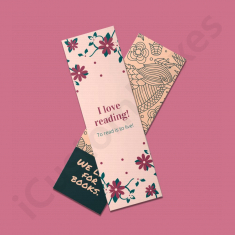 Custom Printed Bookmark