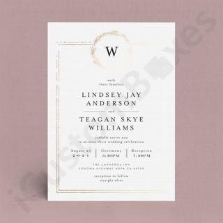Custom Printed Invitations