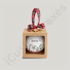 Ornament Boxes with Ribbon