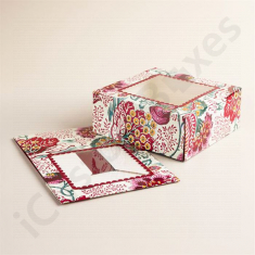 Pie Boxes with Window by iCustomBoxes Canada