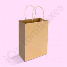 Custom Brown Kraft Paper Bags Canada