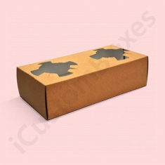 Disposable Kraft Paper Cup Base Handles Holder by iCustomBoxes Canada