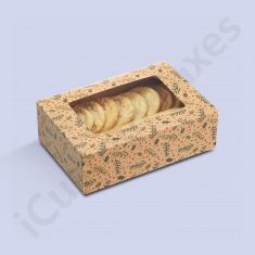 Kraft Window cookie Boxes
