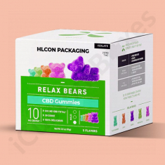CBD Gummies Boxes Wholesale