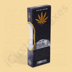 Custom CBD Vape Oil Cartridge Boxes with Logo Printing