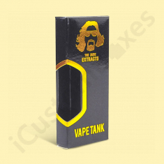Custom CBD Vape Oil Cartridge Boxes with Die Cut