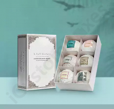 Bath Bomb Boxes With insert by iCustomboxes