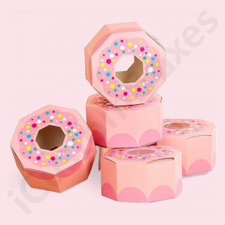 Pink Donut Boxes