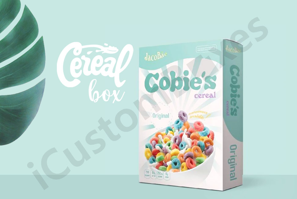 Custom Printed blank cereal boxes Wholesale