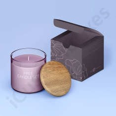 Scented cabdle packlaging by ICB Canada