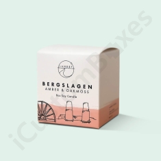 Soy Wax Candle Boxes by iCustomBoxes Canada