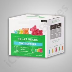 Custom Delta 8 Melatonin Gummies Boxes