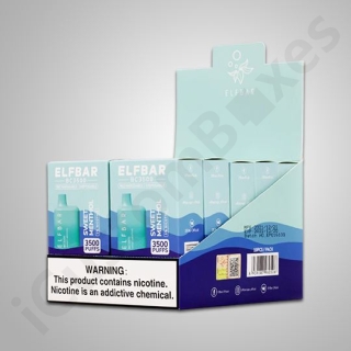 Cranberry Vape Cartridge Boxes