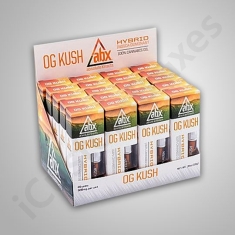 Orange Vape Cartridge Box Wholesale