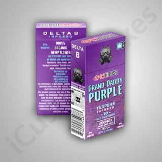 Delta 8 Grape Pre-Roll Boxes