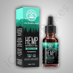 LIFE ADVENTURIZED Delta 8 THC Oil Boxes