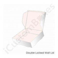 Double locked wall box wholesale by icustomboxes.com