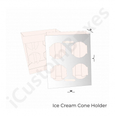 Ice Cream Cone Holder box Wholesale