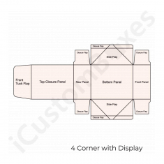 4 Corner with display boxes by ICB Canada