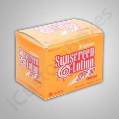 Sunscreen Towelettes Box