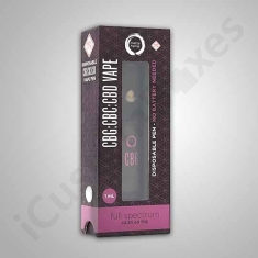 Cardboard CBG Maui Vape Carts Boxes