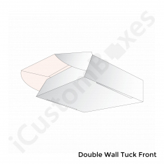 Double Wall Tuck Front boxes by icustomboxes.com