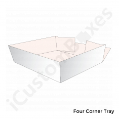 Four Corner Tray box wholeslae by ICB Canada