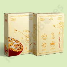 Printed Cereal Boxes with Logo