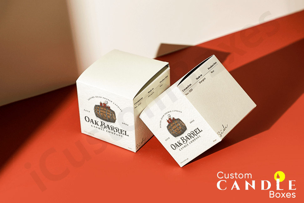 Order Premium Custom Candle Boxes Canada from ICB