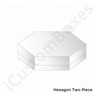 Hexagon Two Piece Boxes