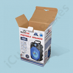 Custom printed Cardboard Speaker Boxes by icustomboxes.com
