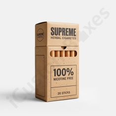 herbal cigarette box packaging