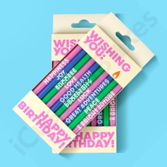 16 wishes candle packaging by ICB Canada