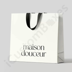Custom White Paper Bags