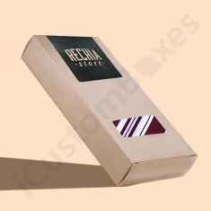 custom design tie packaging