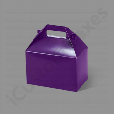 Purple Gable Box by iCustomBoxes Canada