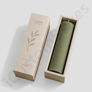Custom Pillar Candle Boxes