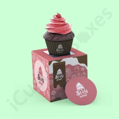 Auto Bottom Cupcake Boxes by iCustomBoxes Canada