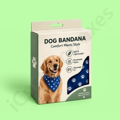 Custom Dog Bandana Boxes by ICB Canada