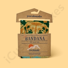 Hanging Tab Dog Bandana Packaging