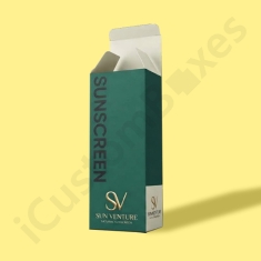 Cardboard Sunscreen Boxes by iCustomBoxes Canada