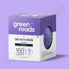 Cannabis Bath Bomb Boxes wholesale