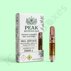 Cardboard CBD Vape Cart Boxes