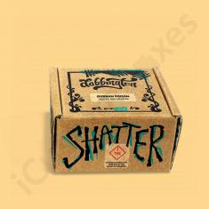 Cannabis shatter boxes